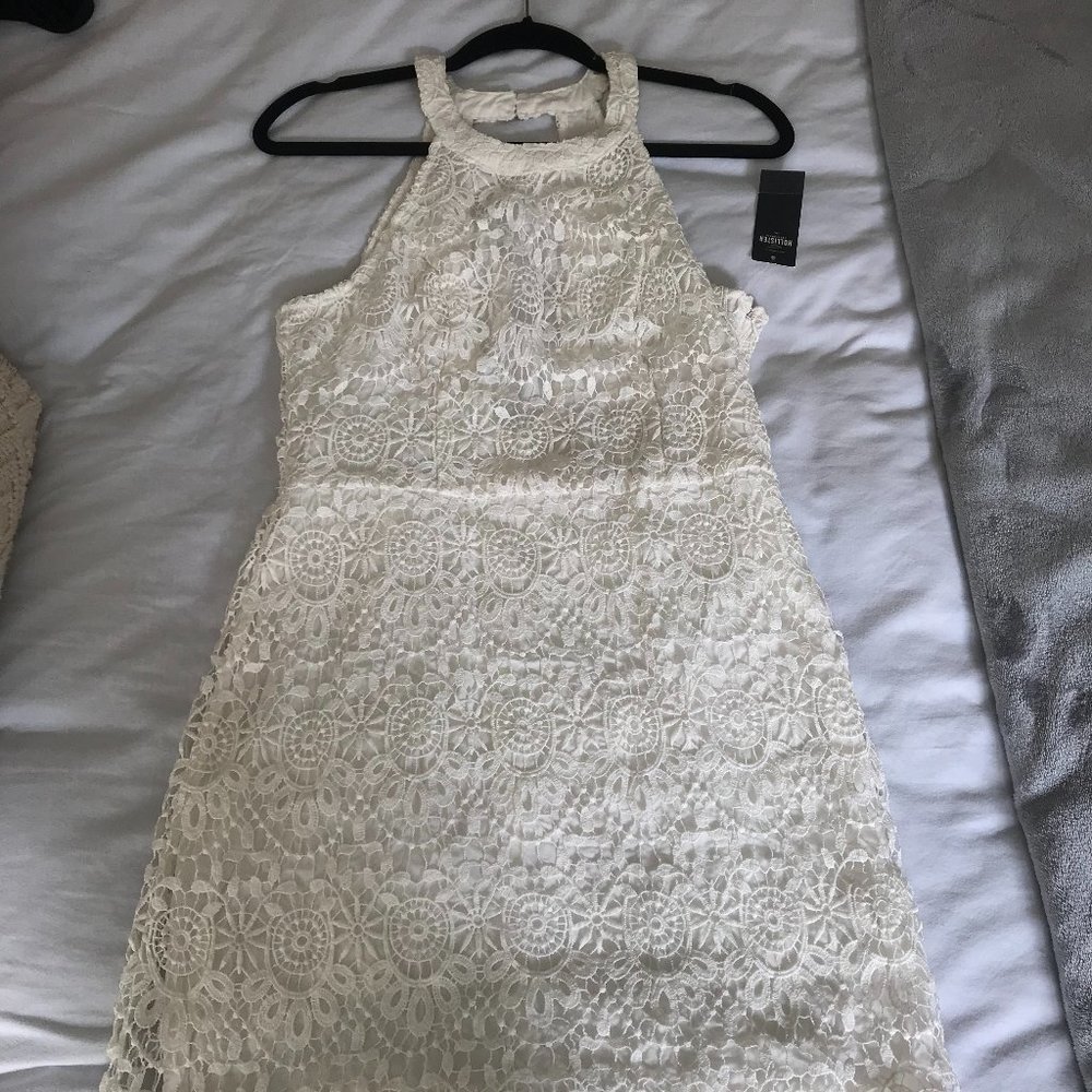 NWT Beautiful White Lace Dress